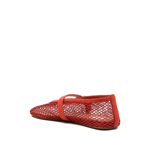 Alaïa Red Ballet Flats Women - Picture 2 of 4